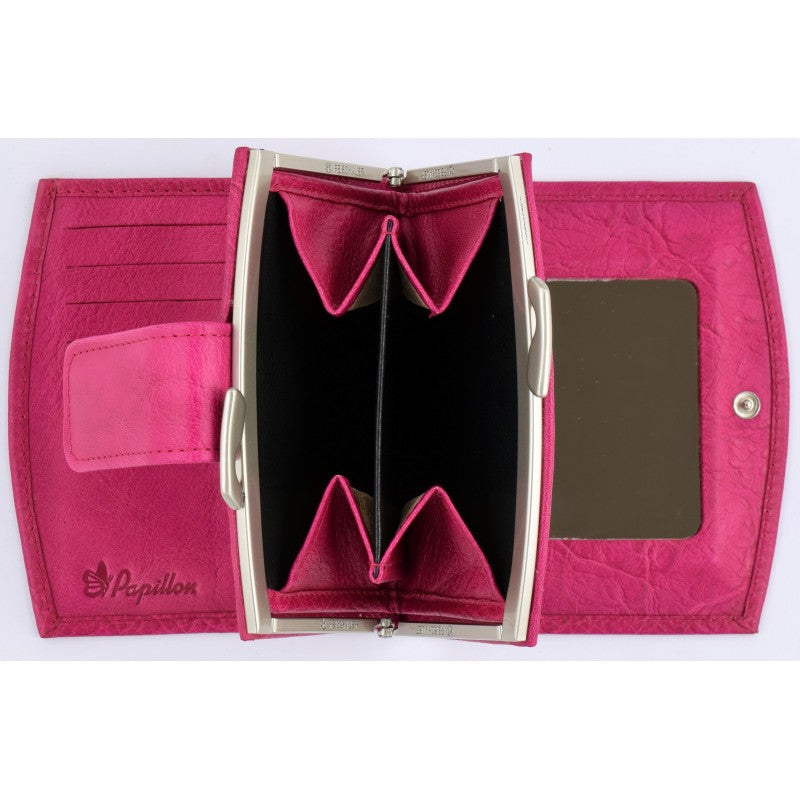 Leather Women's Wallet with Mirror 24-33