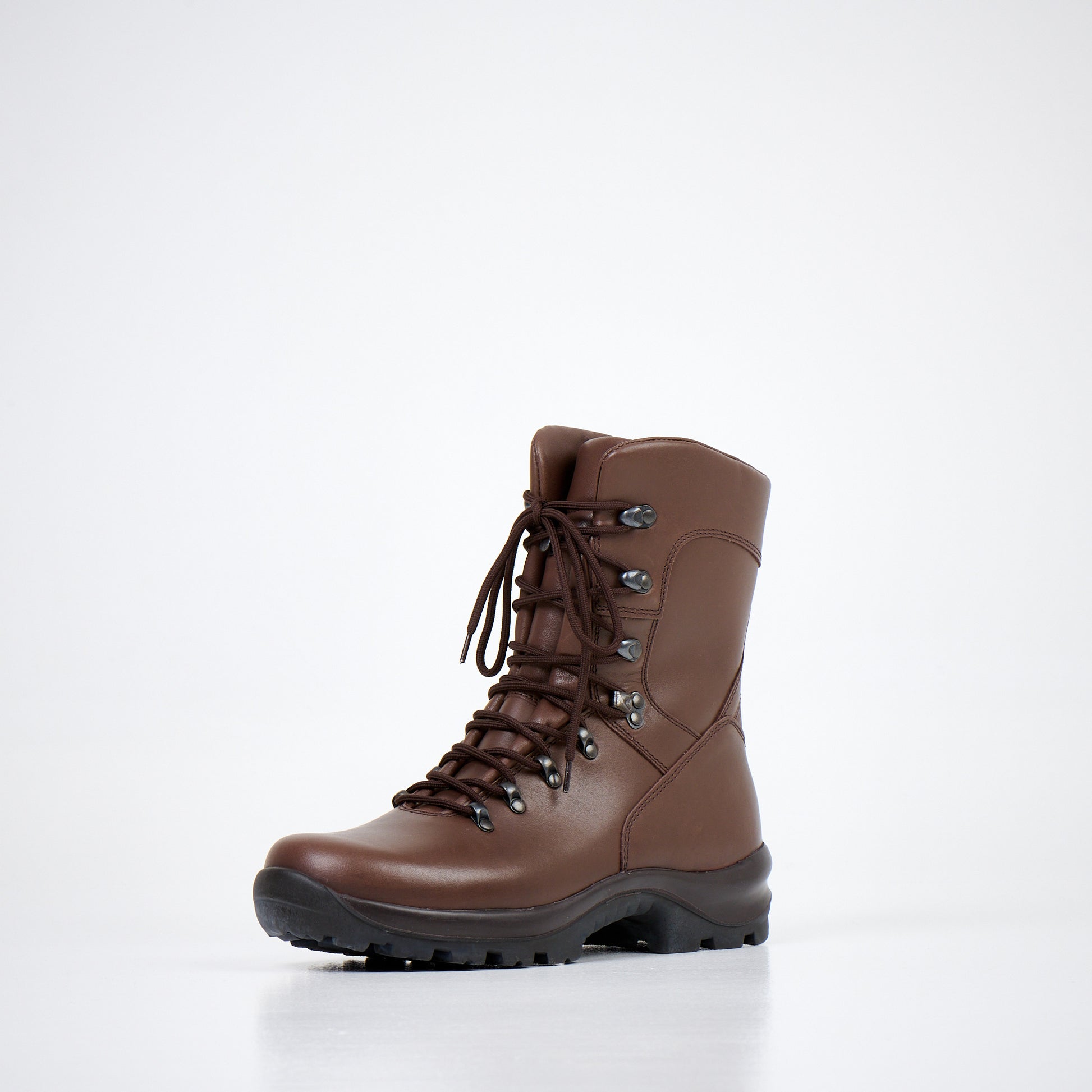 Military Boots 739 - Dark Brown